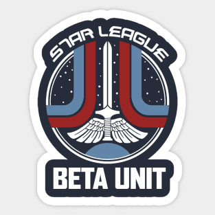 Beta Unit Sticker